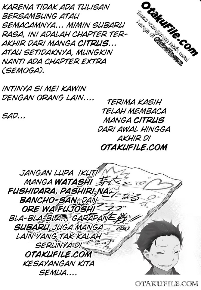 Dilarang COPAS - situs resmi www.mangacanblog.com - Komik citrus 036 - chapter 36 37 Indonesia citrus 036 - chapter 36 Terbaru 39|Baca Manga Komik Indonesia|Mangacan