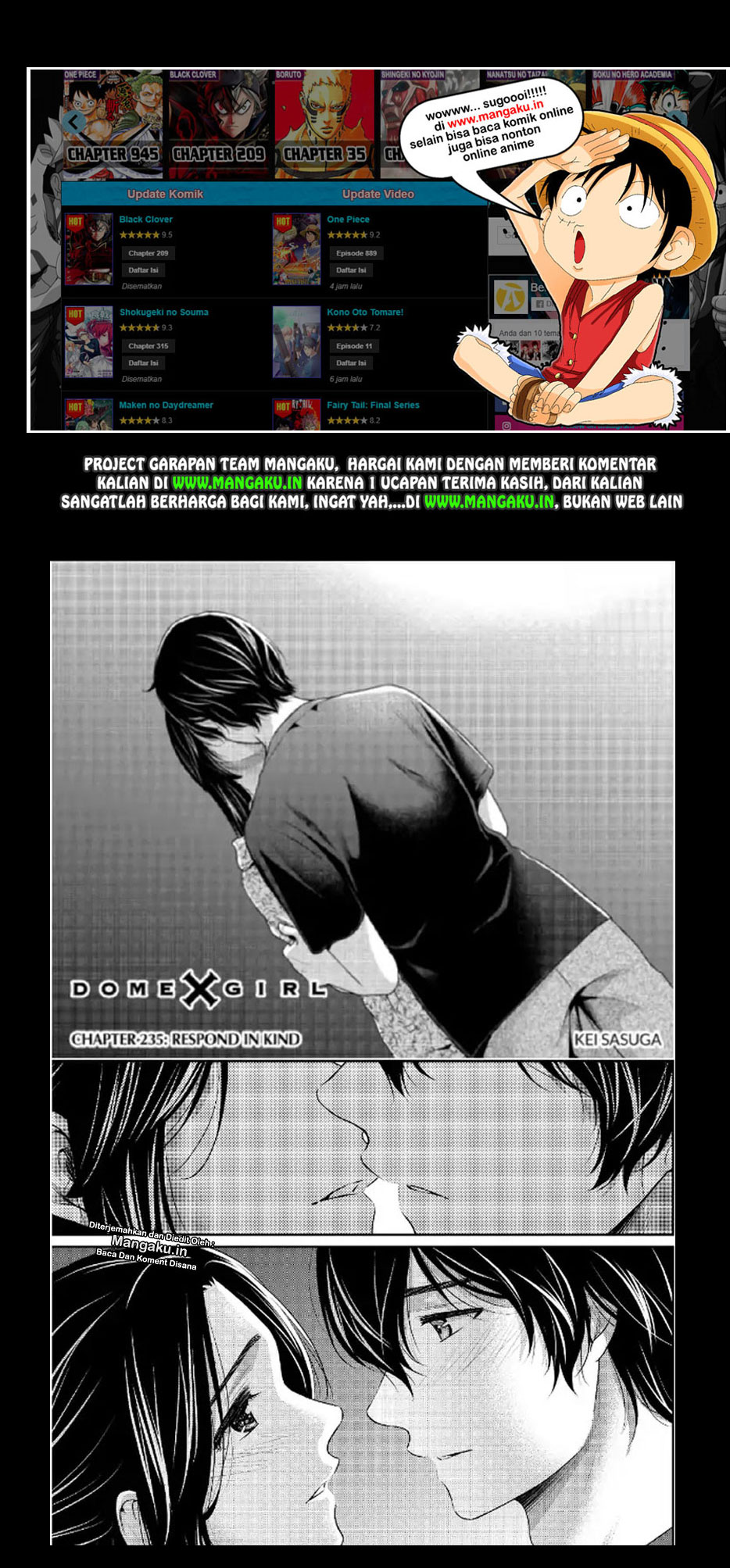 Dilarang COPAS - situs resmi www.mangacanblog.com - Komik domestic na kanojo 235 - chapter 235 236 Indonesia domestic na kanojo 235 - chapter 235 Terbaru 1|Baca Manga Komik Indonesia|Mangacan