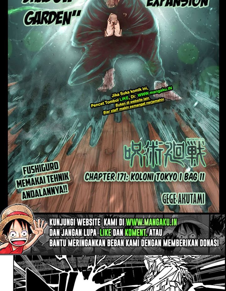 Dilarang COPAS - situs resmi www.mangacanblog.com - Komik jujutsu kaisen 171 - chapter 171 172 Indonesia jujutsu kaisen 171 - chapter 171 Terbaru 1|Baca Manga Komik Indonesia|Mangacan