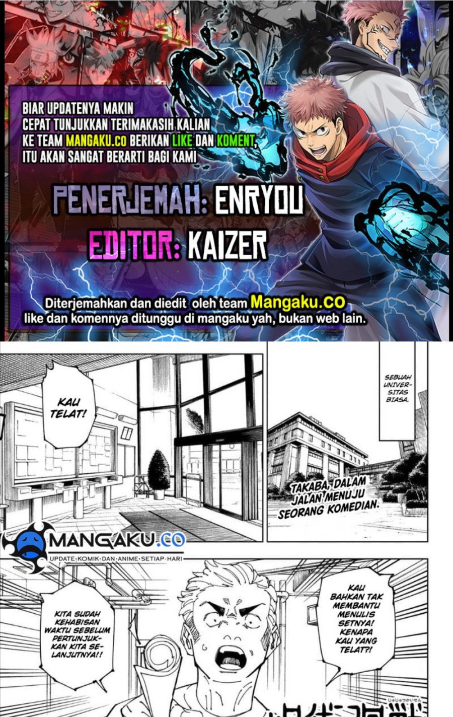 Dilarang COPAS - situs resmi www.mangacanblog.com - Komik jujutsu kaisen 241 - chapter 241 242 Indonesia jujutsu kaisen 241 - chapter 241 Terbaru 0|Baca Manga Komik Indonesia|Mangacan