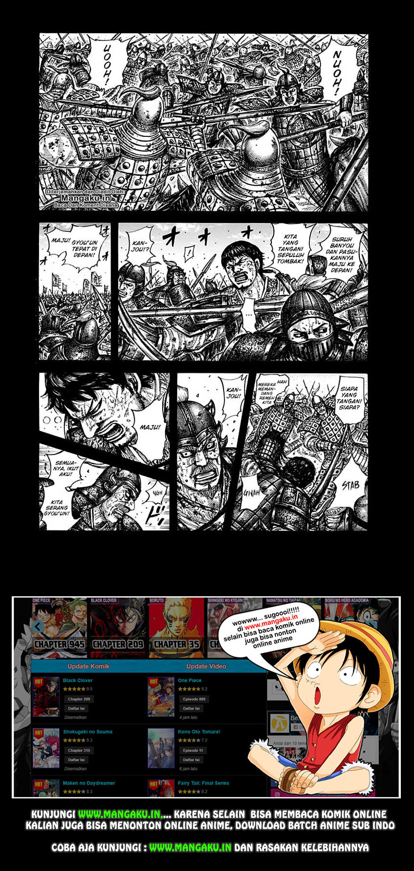 Dilarang COPAS - situs resmi www.mangacanblog.com - Komik kingdom 609 - chapter 609 610 Indonesia kingdom 609 - chapter 609 Terbaru 1|Baca Manga Komik Indonesia|Mangacan