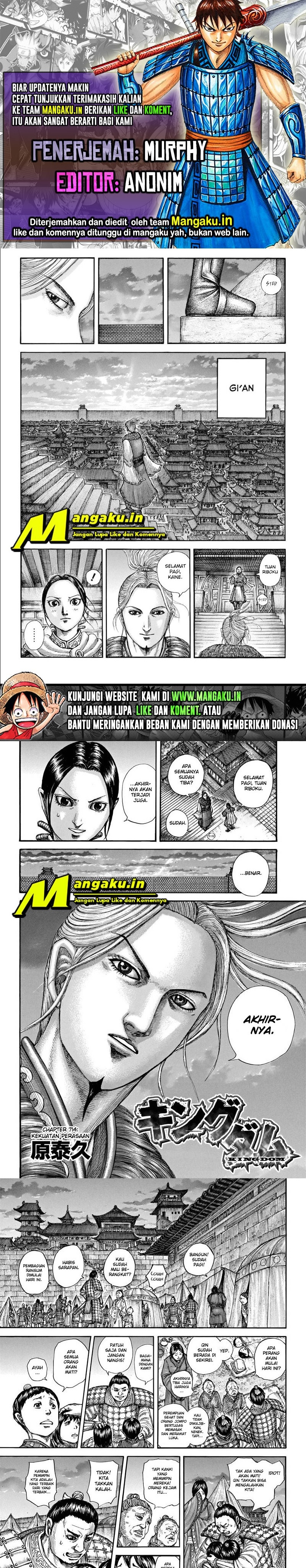 Dilarang COPAS - situs resmi www.mangacanblog.com - Komik kingdom 714 - chapter 714 715 Indonesia kingdom 714 - chapter 714 Terbaru 0|Baca Manga Komik Indonesia|Mangacan