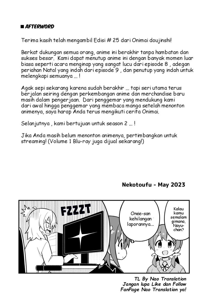 Dilarang COPAS - situs resmi www.mangacanblog.com - Komik onii chan wa oshimai 074.5 - chapter 74.5 75.5 Indonesia onii chan wa oshimai 074.5 - chapter 74.5 Terbaru 4|Baca Manga Komik Indonesia|Mangacan