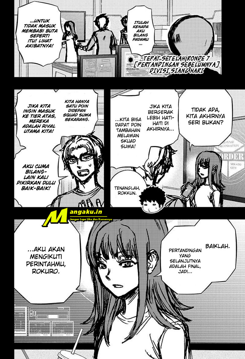 Dilarang COPAS - situs resmi www.mangacanblog.com - Komik world trigger 197 - chapter 197 198 Indonesia world trigger 197 - chapter 197 Terbaru 15|Baca Manga Komik Indonesia|Mangacan